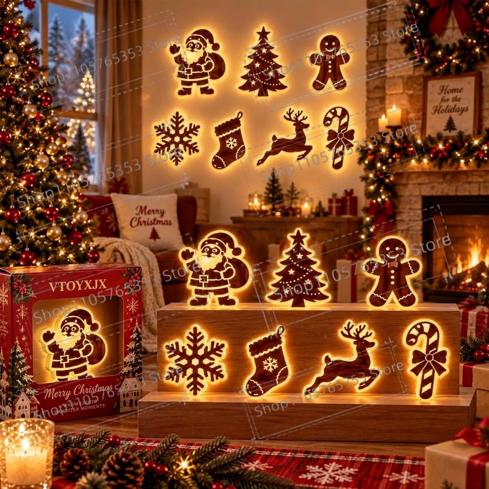 Wall Sticker - ديكور عيد الميلاد 2027: ملصقات حائط