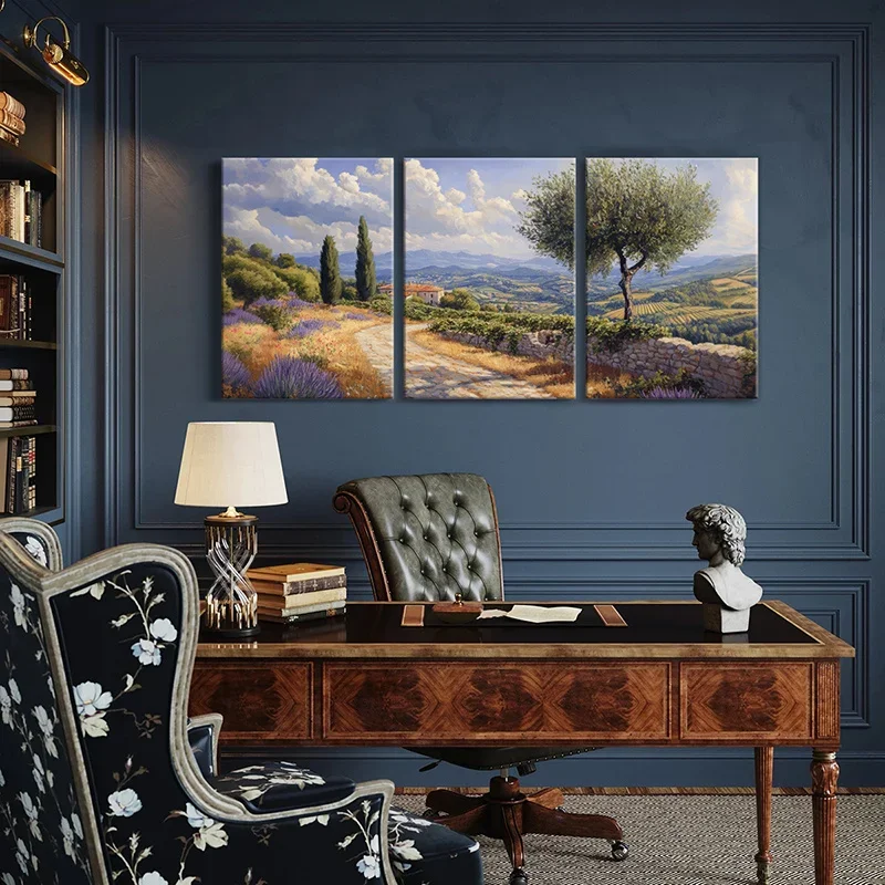 Abstract Canvas Set - مجموعة من 3 قطع، ملصقات فنية