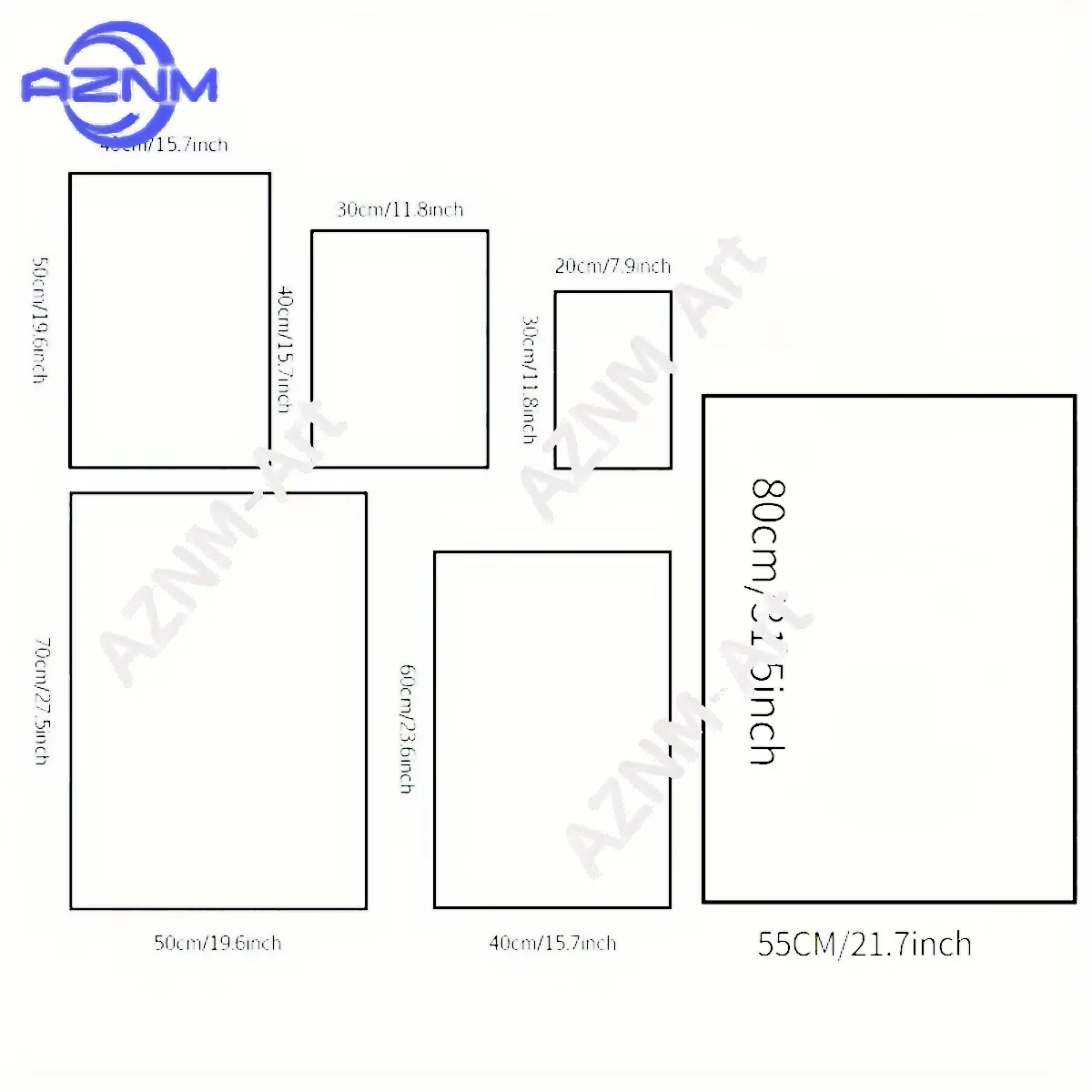مجموعة من طبقتين من اللوحات ال - مراجعة Abstract Canvas Set وسعره