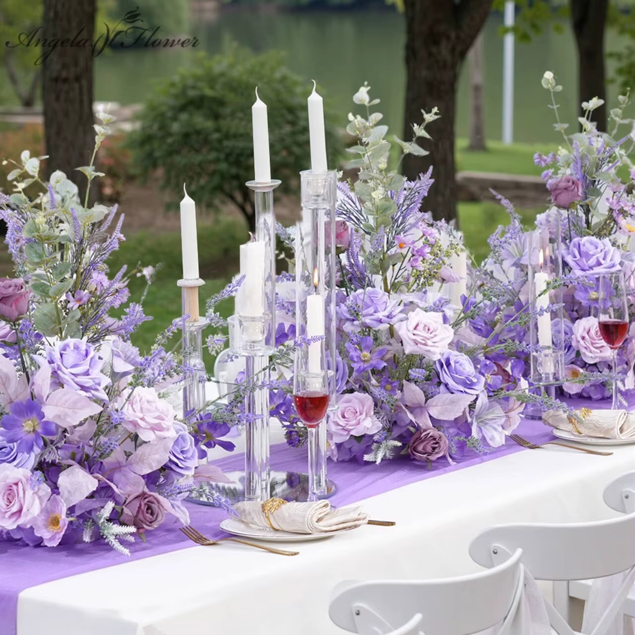 A8966 باقة زهور حمراء قائمة بذ - مراجعة Table Runner وسعره