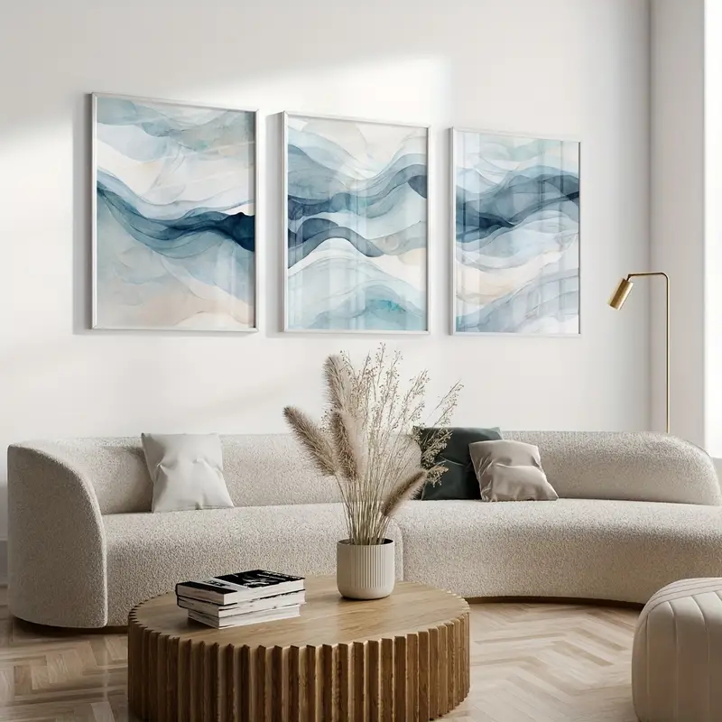 3 قطع/مجموعة طباعة قماشية بسيط - مراجعة Abstract Canvas Set وسعره