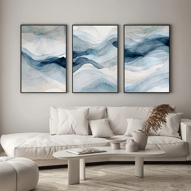 3 قطع/مجموعة طباعة قماشية بسيط - مراجعة Abstract Canvas Set وسعره