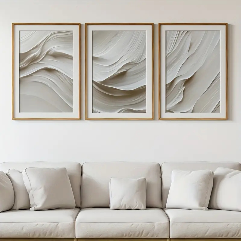 3 قطع/مجموعة لوحات فنية جدارية - مراجعة Abstract Canvas Set وسعره