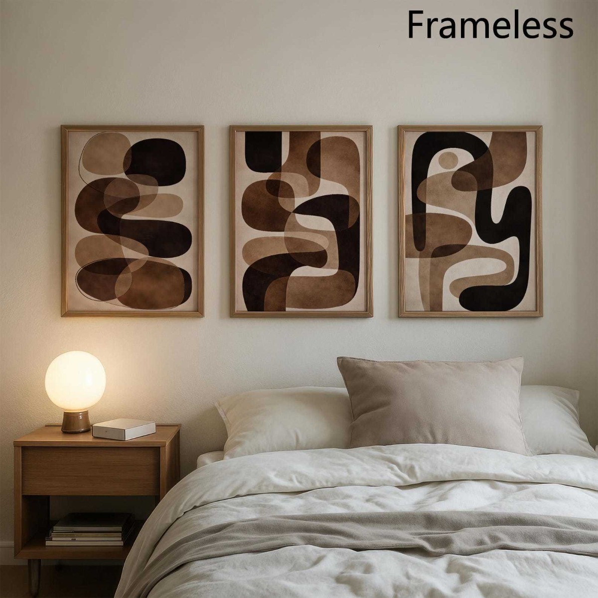لوحة جدارية مسطحة ثنائية الأبع - مراجعة Abstract Canvas Set وسعره
