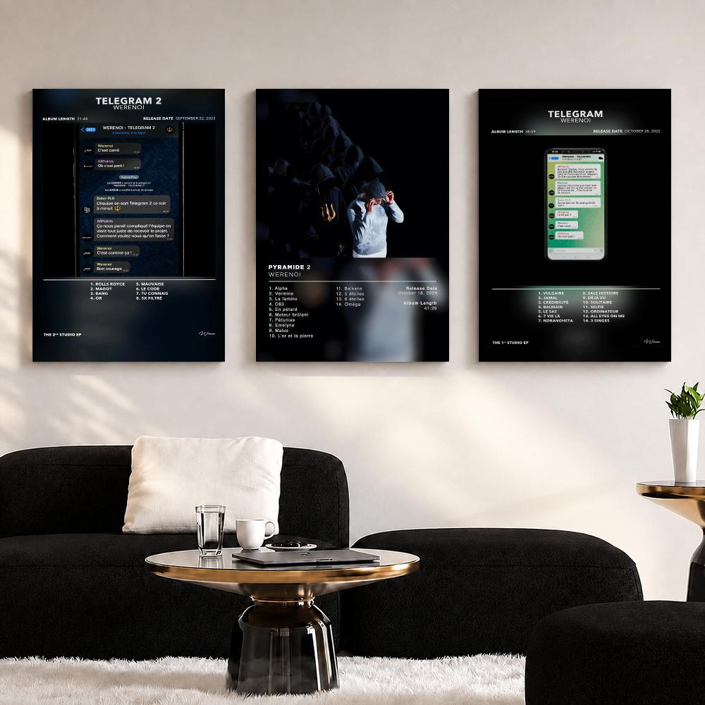 لوحة جدارية مؤطرة لألبوم موسيق - مراجعة Interior Design Living Room وسعره
