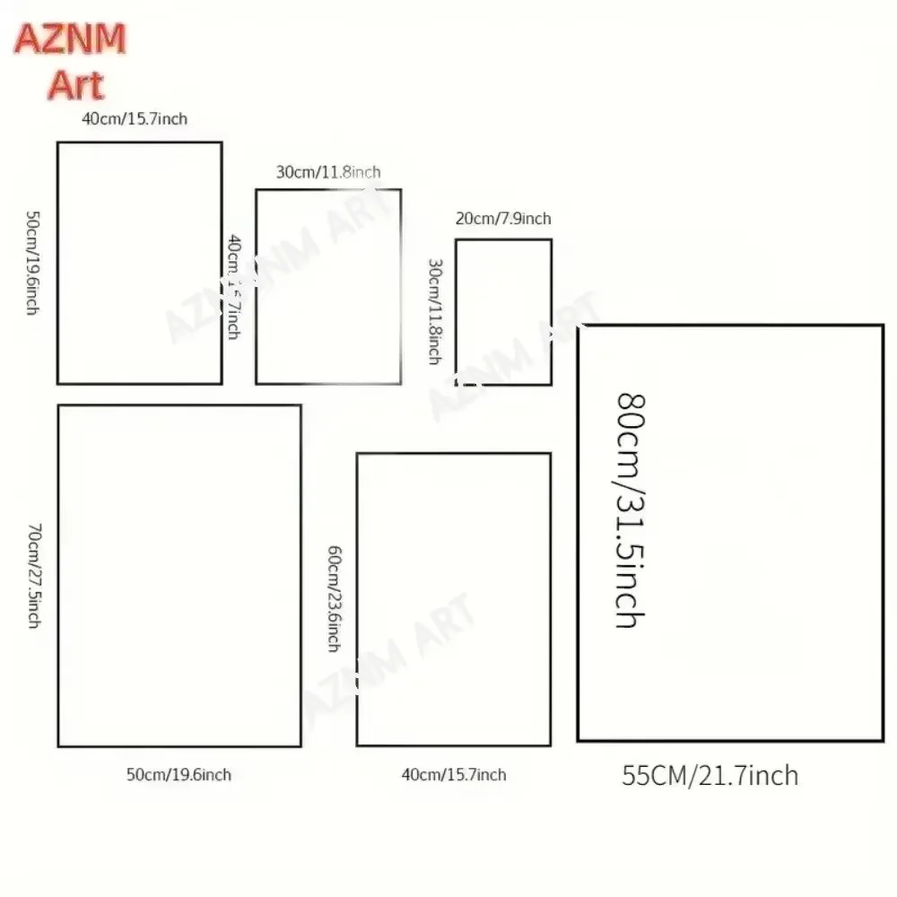 مجموعة طباعة فنية على شكل خط ن - مراجعة Abstract Canvas Set وسعره